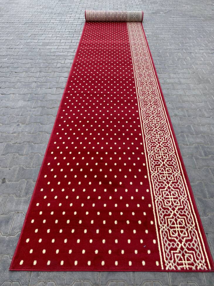 Red Color Mosque Carpet